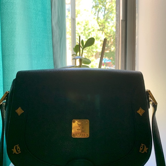 Mcm Leather Cross Bag + Dust Bag - Picture 7 of 7